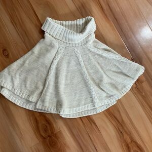 Gymboree Cream Cable Knit Turtleneck